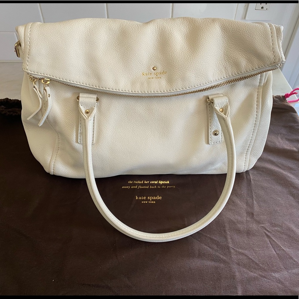 KATE SPADE COBBLE HILL LARGE LESLIE SATCHEL